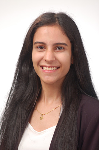 Sana Behdin, junior biological sciences major at UMBC